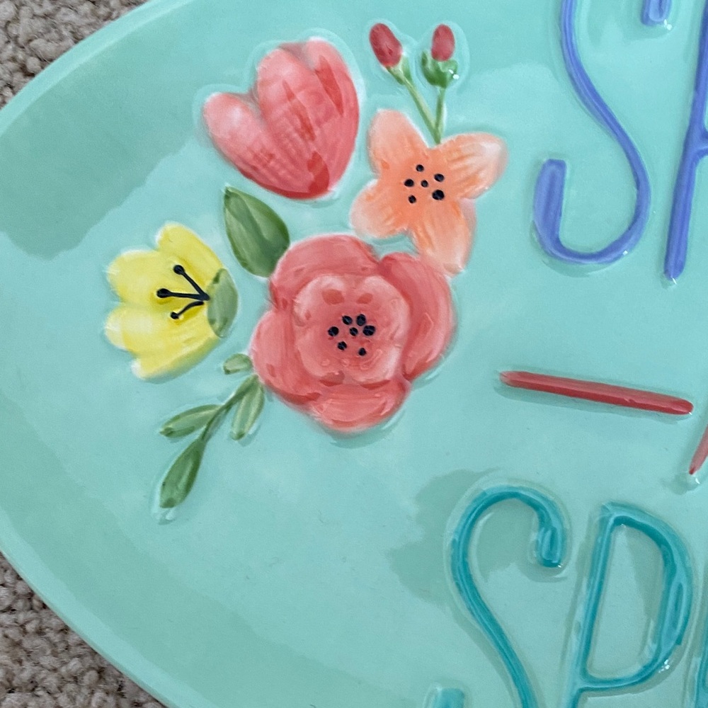 Spring Has Sprung Decorative Plate - Picture 4 of 6